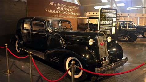 The vehicles on display at the Presidential Car Museum