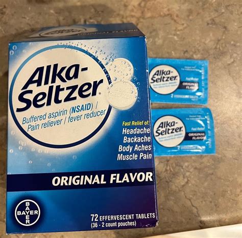 Alka Seltzer Tablet