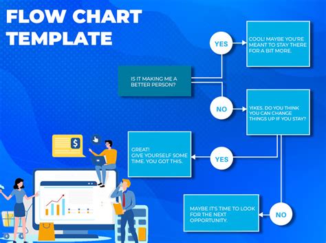 Flow Chart Template example psd design | shop fresh