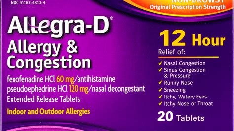 Side Effects Of Allegra D 24 Hour - Effect Choices