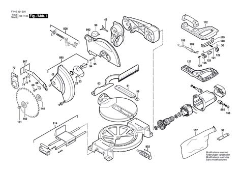 Bosch Miter Saw Parts Diagram | Reviewmotors.co