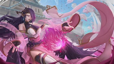 ArtStation - 靈花祭 魔甘娜 spirit blossom morgana