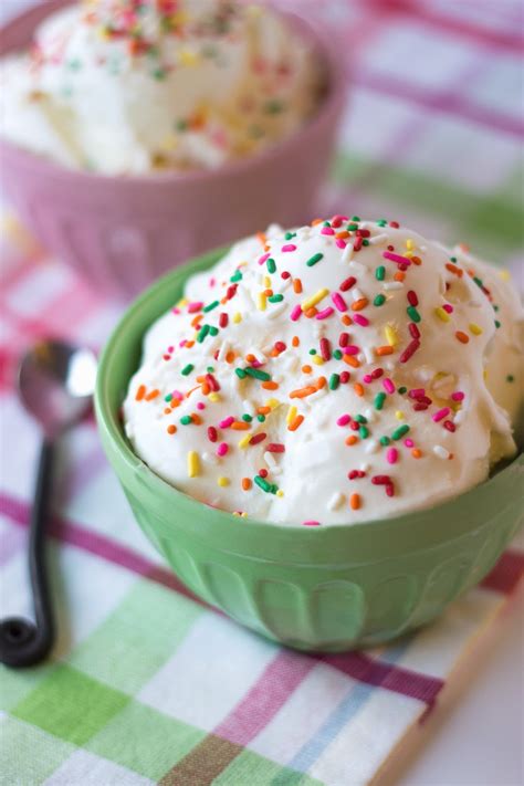 Frugal Foodie Mama: Vanilla Ice Cream with Sprinkles {A Guest Recipe from Cooking On the Front ...