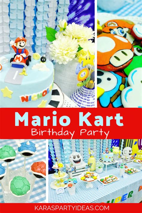 Mario kart birthday party – Artofit