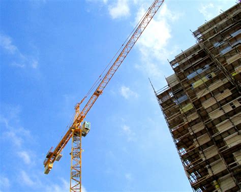 Crane High Rise Construction Free Stock Photo - Public Domain Pictures