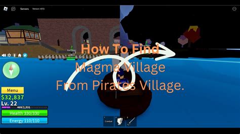 How To Find Magma Village From Pirate Village In Blox Fruits | Roblox. - YouTube