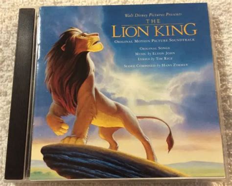 THE LION KING (Original Motion Picture Soundtrack) CD Walt Disney Records 1994 $6.24 - PicClick