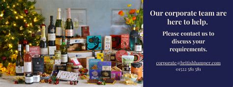 Luxury Corporate Christmas Food Hampers | British Hamper Co - The British Hamper Company