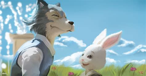 Legoshi x haru Fanart ^^ : r/Beastars