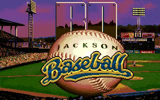 AMIGA: Bo Jackson Baseball