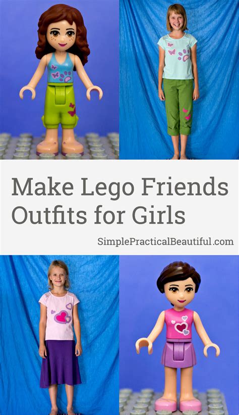 Lego Friends Outfits - Simple Practical Beautiful