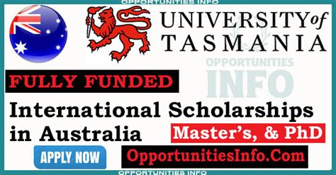 University of Tasmania Scholarships in Australia 2024 [Fully Funded ...