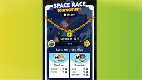 Monopoly Go Space Race tournament: All rewards, scoring system, and more