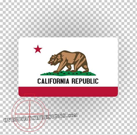 California Republic Flag Of California State Flag Bumper Sticker PNG, Clipart, Brand, Bumper ...