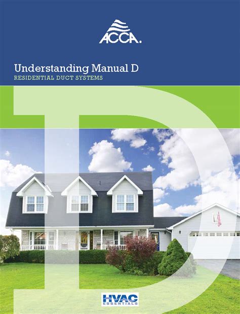 Understanding Manual D® — Residential Duct Systems | ACHR News