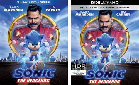 ‘Sonic the Hedgehog’ Blu-ray, 4k Blu-ray & 4k SteelBook Release Dates ...