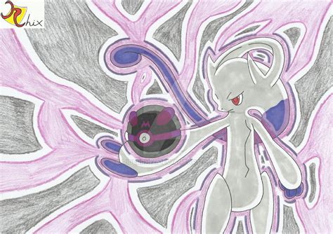 Mewtwo Y and the New Master Ball by RiderRhix on DeviantArt