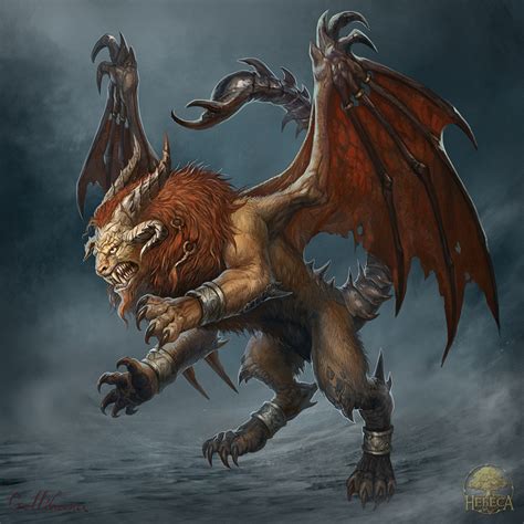 Manticore by Gellihana-art on DeviantArt