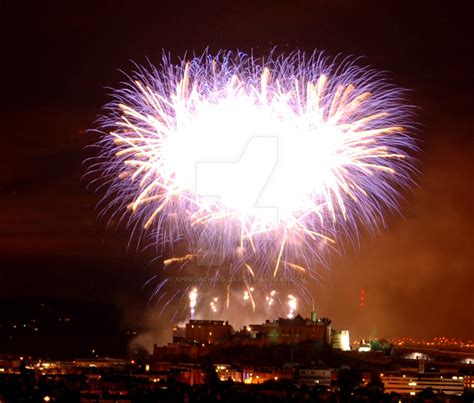 Edinburgh Festival Fireworks 2 by Approaching-Day on DeviantArt