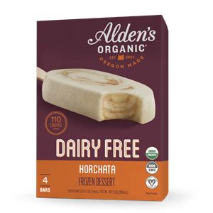 Alden's Dairy-Free Ice Cream Bars Reviews & Info (Organic & Vegan)