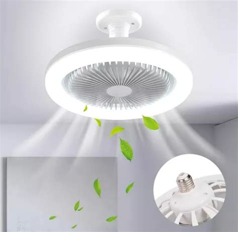 Ventilador & Foco Led 2 En 1 Multifuncion Con Giro 180° | Cuotas sin ...