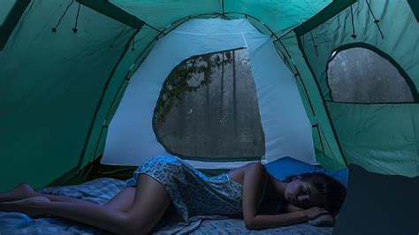 HEAVY RAIN at Night on Tent | Sleep Fast and Reduce Stress | Best Rain ...