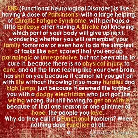 16 Best FND images | Conversion disorder, Disorders, Fibromyalgia