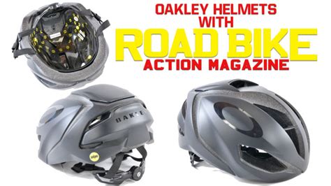 FIRST LOOK: Oakley CYCLING HELMETS - Road Bike Action