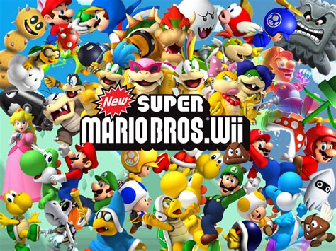 Imagen - New Super Mario Bros Wii by Speedy 99.png | Super Mario Wiki ...