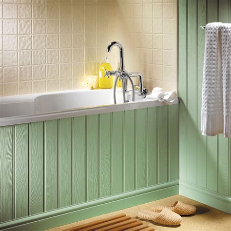 EASIpanel - green tongue & groove bathroom Bathroom Wall Board, Bathroom Wall Panels, House ...