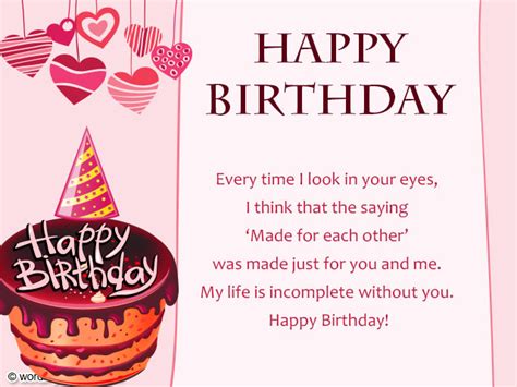 Birthday Wishes for Boyfriend and Boyfriend Birthday Card Wordings ...