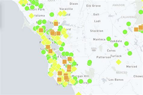 Outage maps: 53,000 without power across San Francisco Bay Area amid high winds
