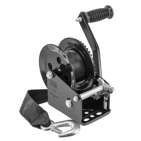 WEST MARINE 1800 lb. Manual Trailer Winch with Strap | West Marine