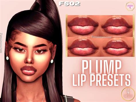 Plump - Lip Presets FS02 | FamSimsss | Sims 4 body mods, Sims 4 cc eyes ...