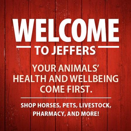 Jeffers Pet | Pet Supplies, Horse Supplies, Farm Supplies & Pharmacy