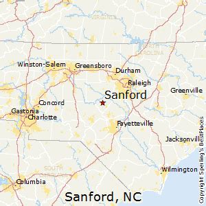 Best Places to Live in Sanford, North Carolina