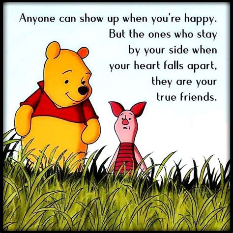 Your true friends | Disney sprüche, Freundschaft zitate winnie pooh, Disney filmzitate