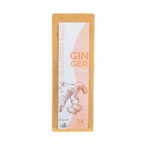 Ginger Tea (24 teabags/pack) - Beauty Scout