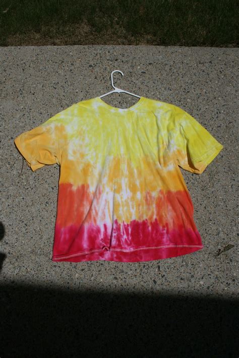 Sunset inspired Tie Dye Shirt | 7263255 | Flickr