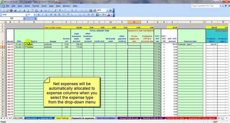 Vat Bookkeeping Spreadsheet — db-excel.com