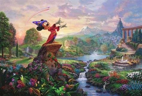 Thomas Kinkade Disney Wallpapers - Top Free Thomas Kinkade Disney Backgrounds - WallpaperAccess