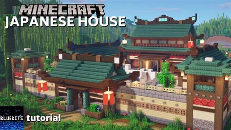 Minecraft Tutorial - Japanese House (Compound) [How to build] - YouTube | Minecraft houses ...