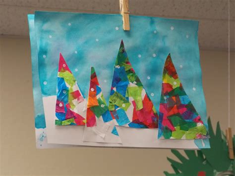 First Grade Winter Art Projects
