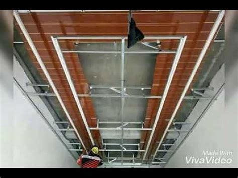 Contoh Gambar Rangka Plafon Drop Ceiling Beserta Ukuran ⋆ RWHome.web.id