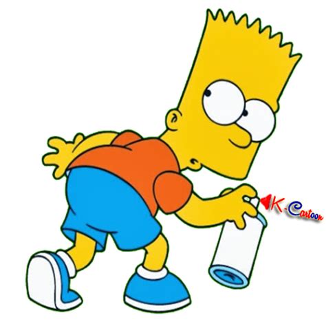 Gambar Vektor Kartun Bart SimpSon Terbaru - K-Kartun