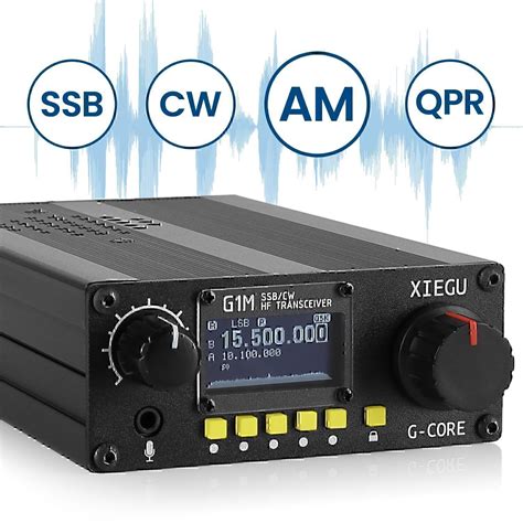 G1M HF 4-Band SDR Transceiver | Portable QRP 5W 0.5-30MHz | SSB CW AM Amateur Radio | ELEKITSORPARTS