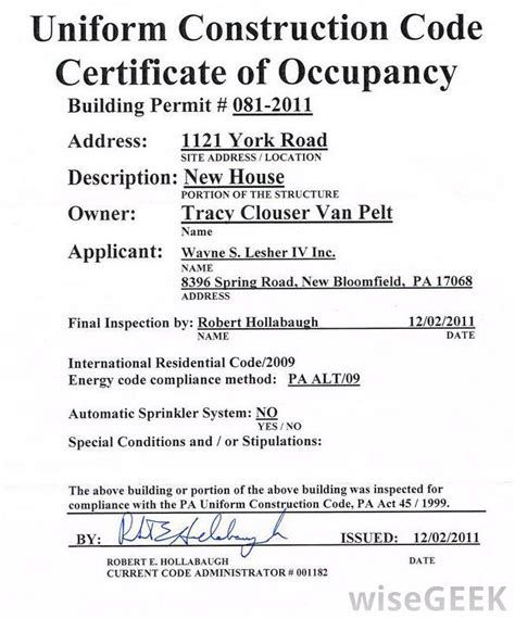 What Is A Certificate Of Occupancy - Q Ware CMMS