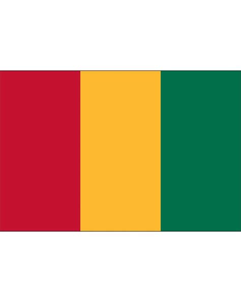 Guinea Flag 3 x 5 ft. Indoor Display Flag