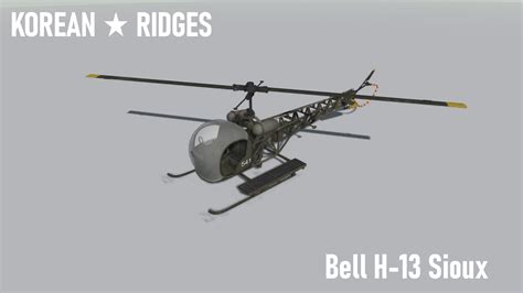 Bell H-13 Sioux helicopter image - Korean Ridges mod for Men of War: Assault Squad 2 - ModDB