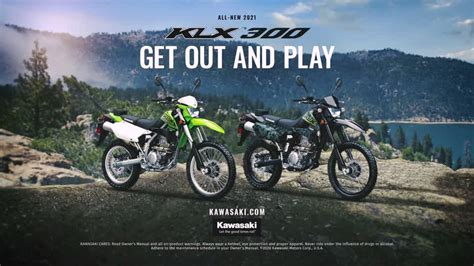 Kawasaki KLX®300 | Dual-Sport Bike | Capable & Powerful